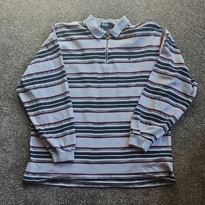 Polo by Ralph Lauren Striped Shirt - Black, White, Red